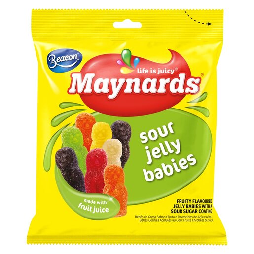 Maynards Sour Jelly Babies 100g