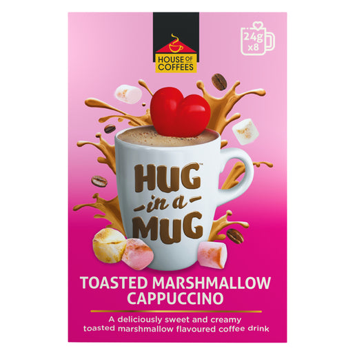 Hug in a Mug Toasted Marshmallow Cappuccino 24g_8 Pack