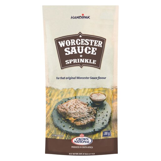 Crown National Worcester Sauce Sprinkles Sachet 200g
