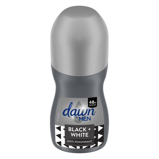 Dawn Roll On Men Invisible Black & White 45ml