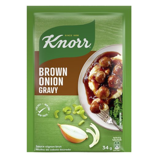 Knorr Brown Onion Instant Gravy 34g