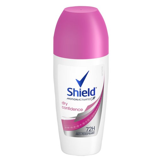 Shield Women Dry Confidence Antiperspirant Roll On Deodorant 50ml