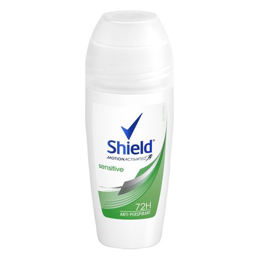 Shield Women Sensitive Antiperspirant Roll-On Deodorant 50ml