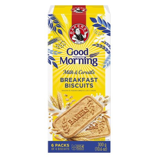 Bakers Good Morning Milk & Cereal 300g
