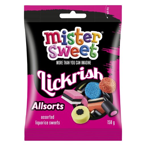 Mister Sweet Liquorice Allsorts 150g