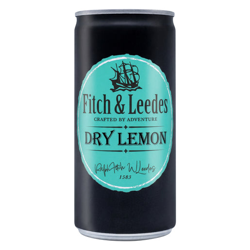 Fitch & Leedes Dry Lemon Sparkling Lemon Flavoured Drink 200ml