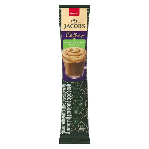 Jacobs Cadbury Instant Wholenut Mocha Flavoured Cappuccino 18.3g