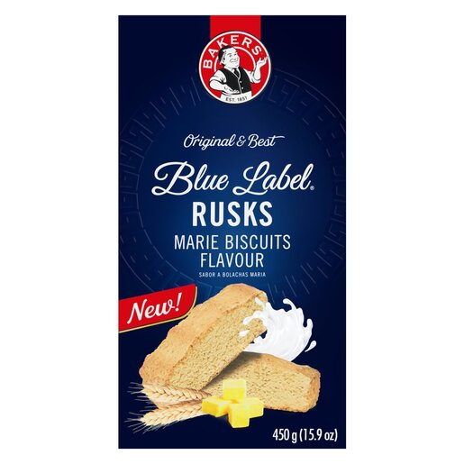 Bakers Blue Label Marie Rusks 450g