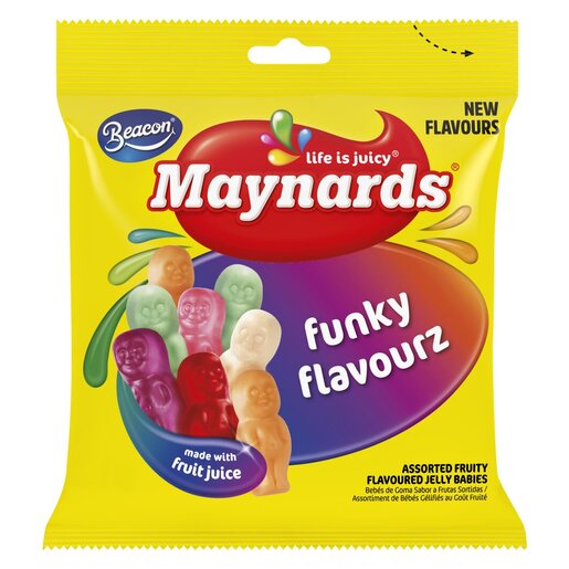 Maynards Funky Flavourz Jelly Babies 100g