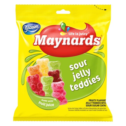 Maynards Sour Jelly Teddies 100g