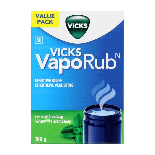 Vicks Vaporub Vaporising Ointment 100g