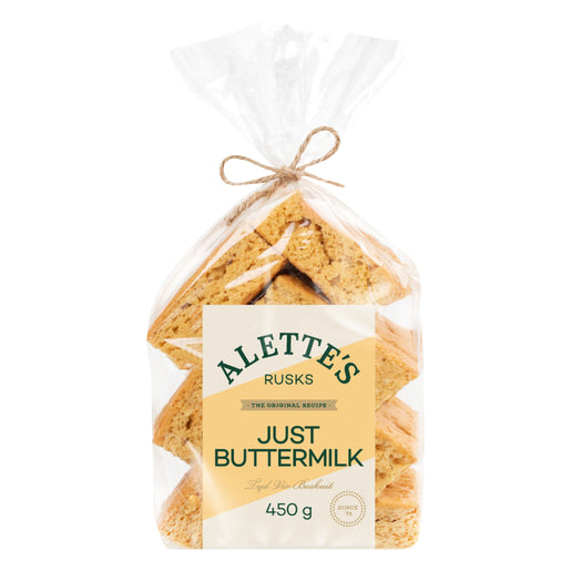 Alettes Rusks Just Buttermilk 450g