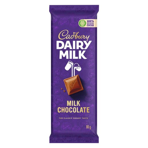 Cadbury Dairy Milk Chocolate Slab 80g - Special