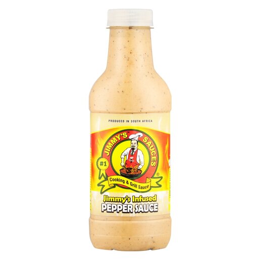 Jimmy's Infused Pepper Sauce 500ml