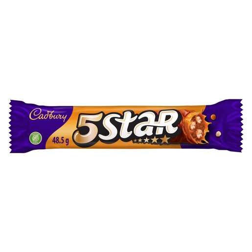 Cadbury 5 Star Caramel Crunch Biscuit 48.5g