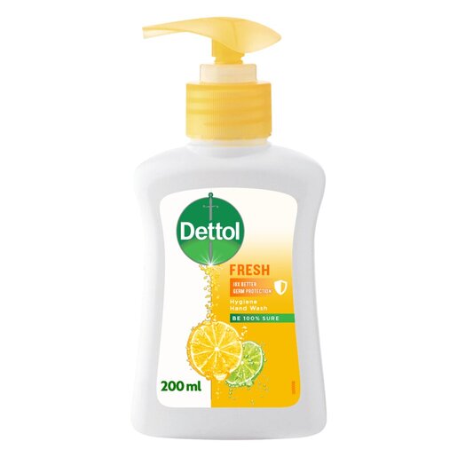 Dettol Fresh Citrus Liquid Hand Wash 200ml