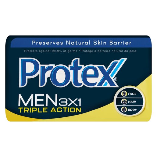 Protex For Men Triple Action Antigerm Bar Soap 175g