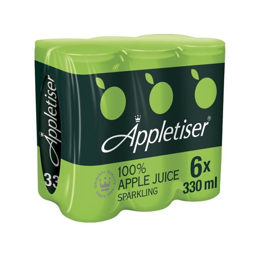Appletiser 100% Sparkling Apple Juice 330 ml_6 Pack