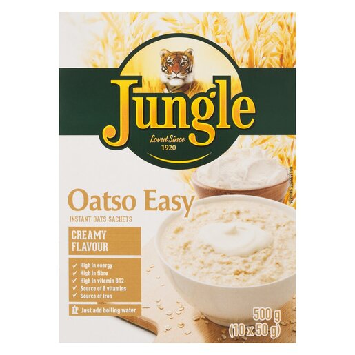 Jungle Oatso Easy Creamy Instant Oats 500g