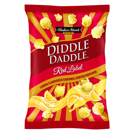 Diddle Daddle Lemon Flavoured Caramel Popcorn 150g