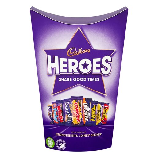 Cadbury Heroes Chocolate Carton 290g