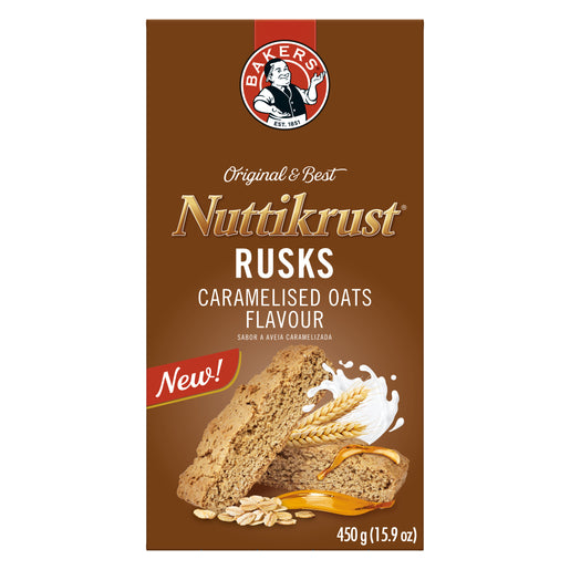 Bakers Nuttikrust Rusks 450g