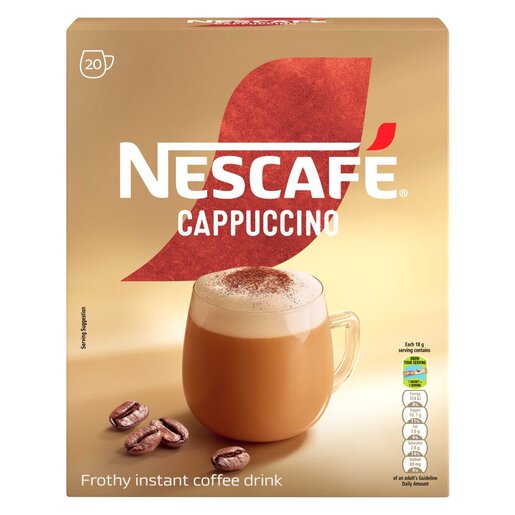 Nescafe Cappuccino Sachets 20 x 18g