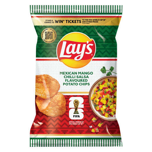 Lay's Mexican Mango Chilli Salsa Flavoured Potato Chips 120g