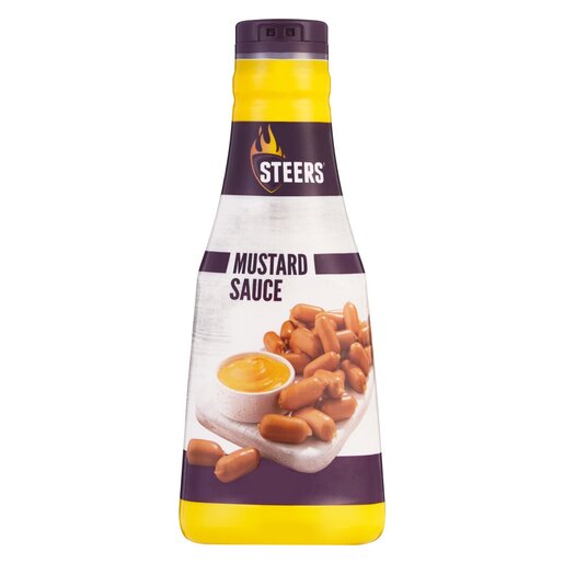 Steers Squeeze Mustard 375ml