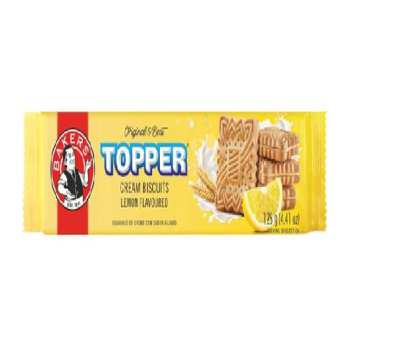 Bakers Topper - Lemon 125g