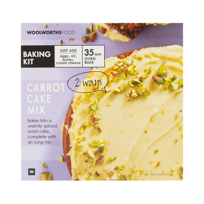 Woolworths Easy To Bake Mix Carrot Cake Mix 515g