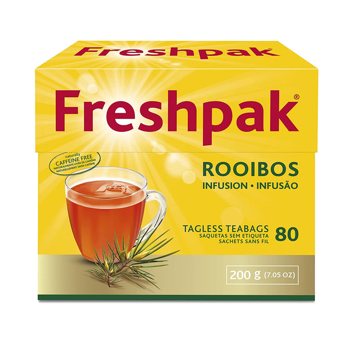 Freshpak Rooibos Tea  - Tagless Teabags 80
