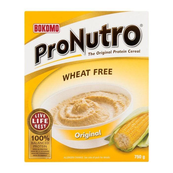Bokomo ProNutro Wheat Free Original, 500g