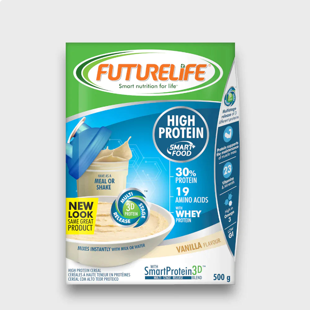 FUTURELIFE High protein Vanilla Porridge or Shake, 500g — WELKOM USA