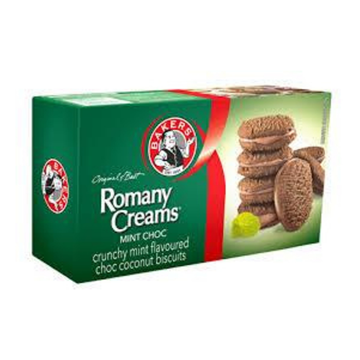 Bakers Romany Creams Mint Choc, 200g
