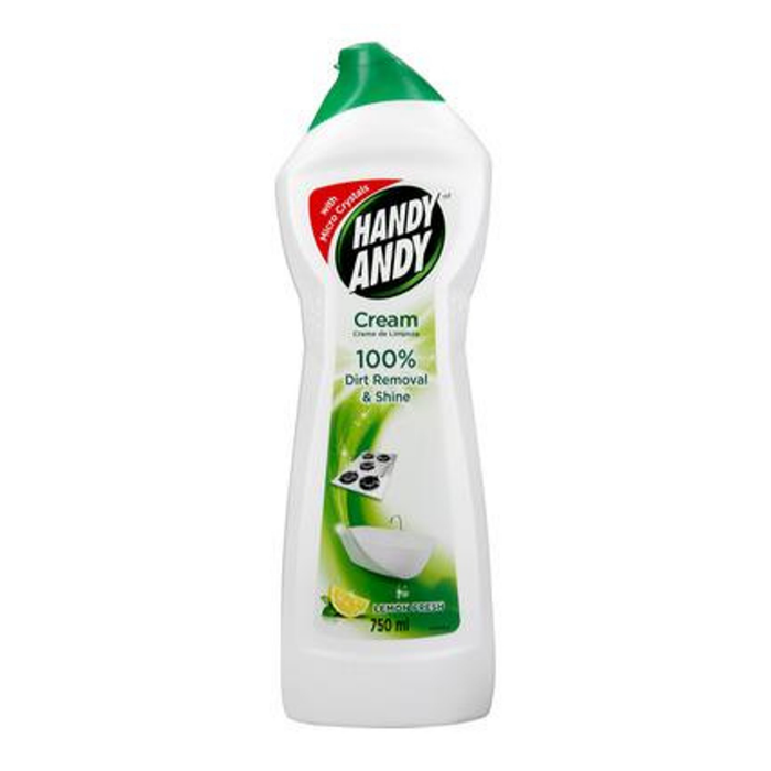 Handy Andy Lemon Fresh Cleaning Cream , 750 ml