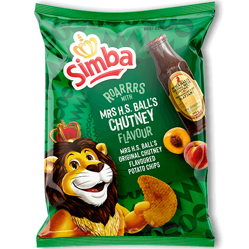 Simba Mrs H S Ball S Chutney Flavor Potato Chips 120g — Welkom Usa