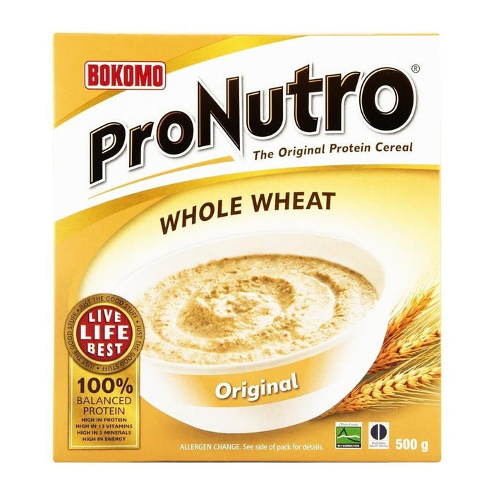 Bokomo ProNutro Whole Wheat Original, 500g